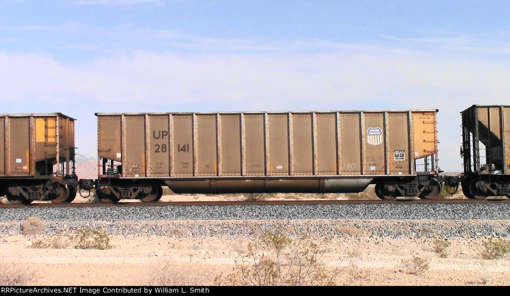 EB Unit Empty Open Hopper Frt at Erie NV -58